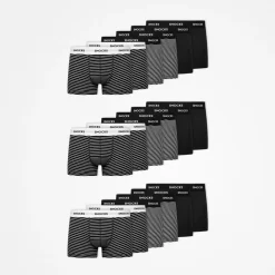 Boxershorts mit Streifen aus Bio-Baumwolle