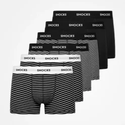 Boxershorts mit Streifen aus Bio-Baumwolle