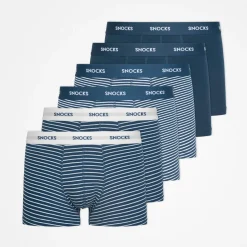 Boxershorts mit Streifen aus Bio-Baumwolle