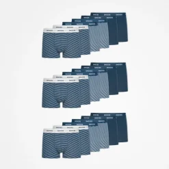 Boxershorts mit Streifen aus Bio-Baumwolle