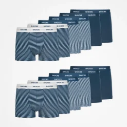 Boxershorts mit Streifen aus Bio-Baumwolle