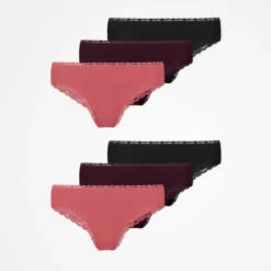 Brazilian Slips mit Spitze aus Bio-Baumwolle