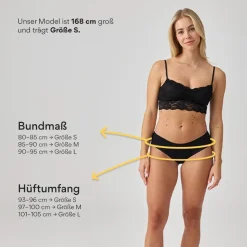 Brazilian Slips mit Spitze aus Bio-Baumwolle