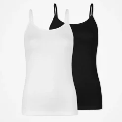Damen Spaghetti Tops aus Bio-Baumwolle