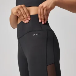 High Waist Leggings Mesh aus recyceltem Polyester