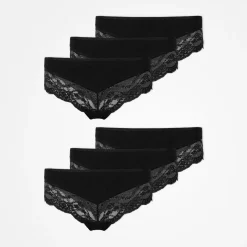Hipster Panties mit Spitze aus Bio-Baumwolle