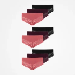 Hipster Panties mit Spitze aus Bio-Baumwolle