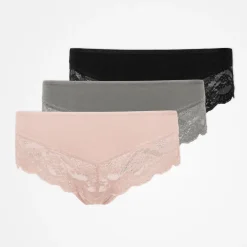 Hipster Panties mit Spitze aus Bio-Baumwolle