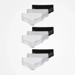 Hipster Panties mit Spitze aus Bio-Baumwolle