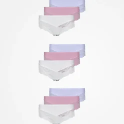 Hipster Panties mit Spitze aus Bio-Baumwolle