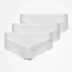 Hipster Panties mit Spitze aus Bio-Baumwolle