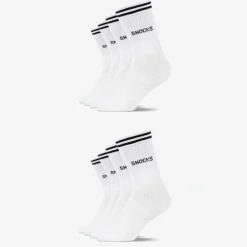 Hohe Sportsocken mit Streifen Kinder aus Bio Baumwolle
