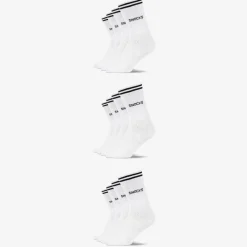 Hohe Sportsocken mit Streifen Kinder aus Bio Baumwolle