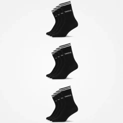 Hohe Sportsocken mit Streifen aus Bio-Baumwolle