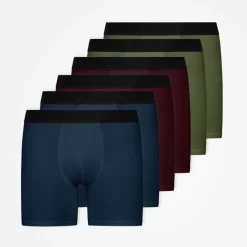 Lange Boxershorts ohne Logo aus Bio-Baumwolle