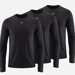 Laufshirt langarm Herren aus recyceltem Polyester