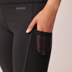 Leggings mit Tasche aus recyceltem Polyester