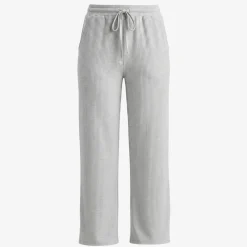 Loungehose Damen Rippstruktur aus Bio-Baumwolle