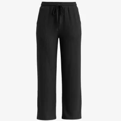 Loungehose Damen Rippstruktur aus Bio-Baumwolle