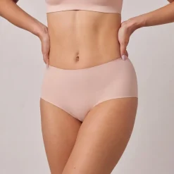 Microfiber High Waist Seamless Hipster aus recyceltem Polyamid