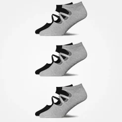 Pilates Socken mit Riemchen aus Bio-Baumwolle