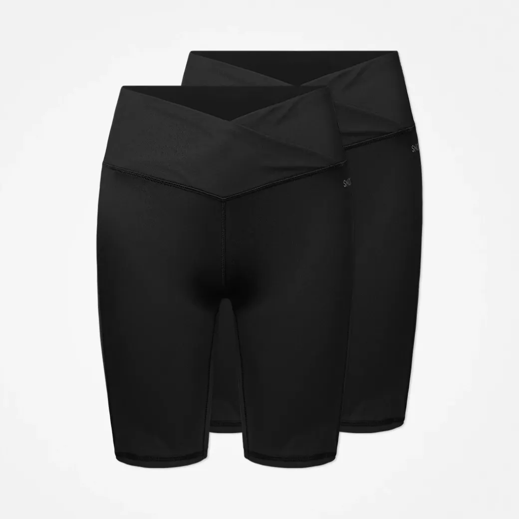 Radlerhose Damen V Cross aus recyceltem Polyester