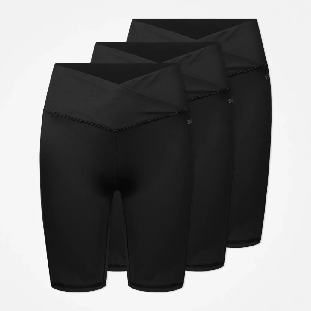 Radlerhose Damen V Cross aus recyceltem Polyester