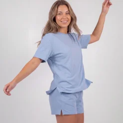 Schlafanzug Set Damen kurz aus Modal