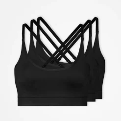 Sport-BH X Back aus recyceltem Polyester