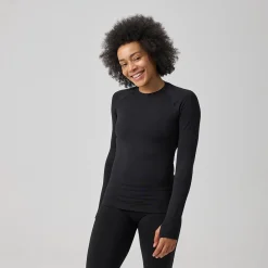 Sportshirt langarm Damen