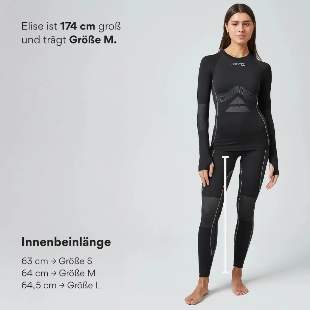 Thermounterwäsche Damen aus recyceltem Polyester