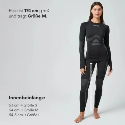 Thermounterwäsche Damen aus recyceltem Polyester