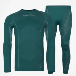 Thermounterwäsche Herren mit Daumenloch aus recyceltem Polyester