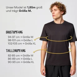 Trainingsshirt Herren aus recyceltem Polyester